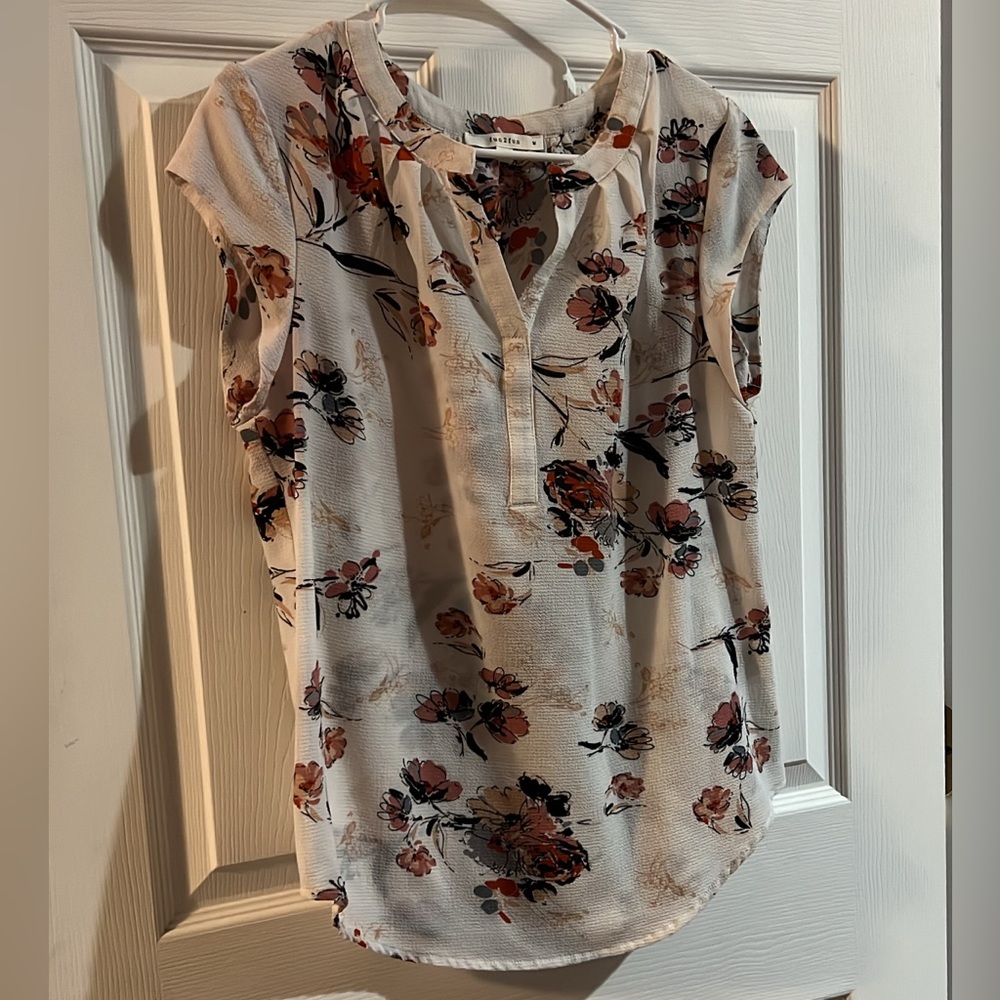 Floral Print Women's Top